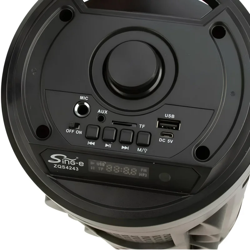 Haut-parleur DJ sans fil Bluetooth ZQS 4243 / 16W / Noir - photo 3
