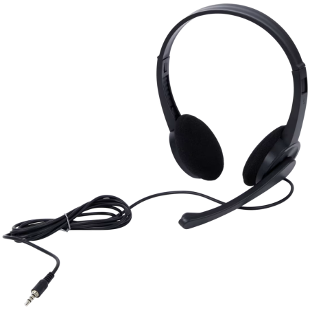 Casque de bureau Sologic avec microphone / JACK 3.5MM / Noir - photo 6