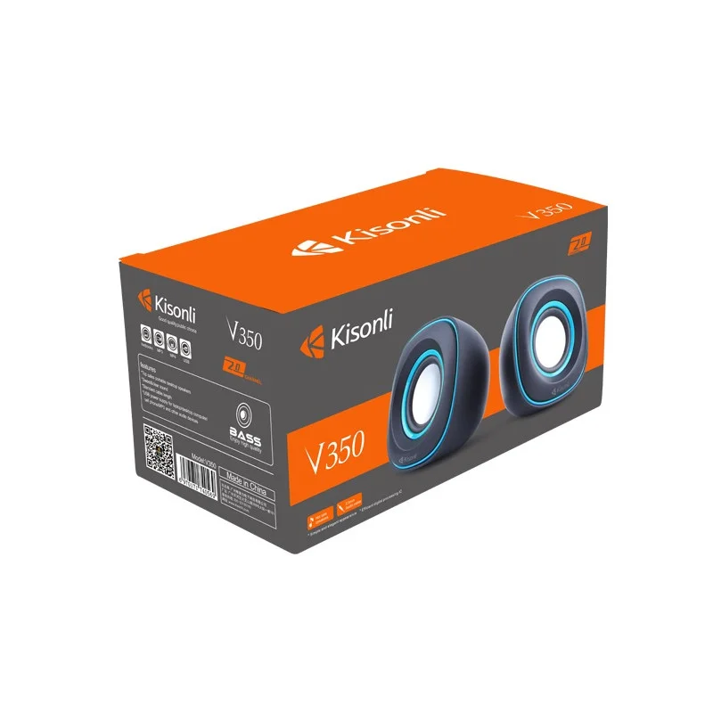 HAUT PARLEUR KISONLI V350 2.0 / BLEU - photo 5