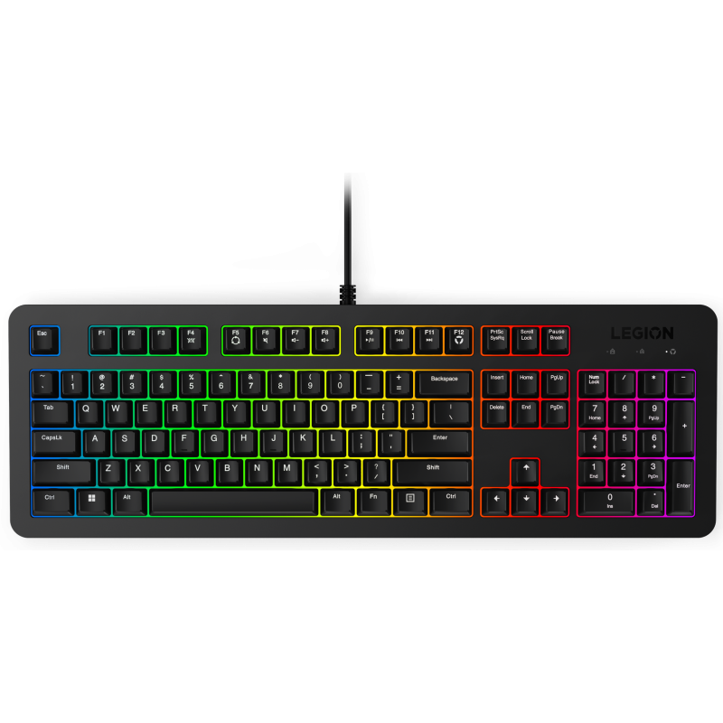 Clavier Gamer Filaire LENOVO LEGION K310 RGB AZERTY | Noir - Lenovo - photo 1