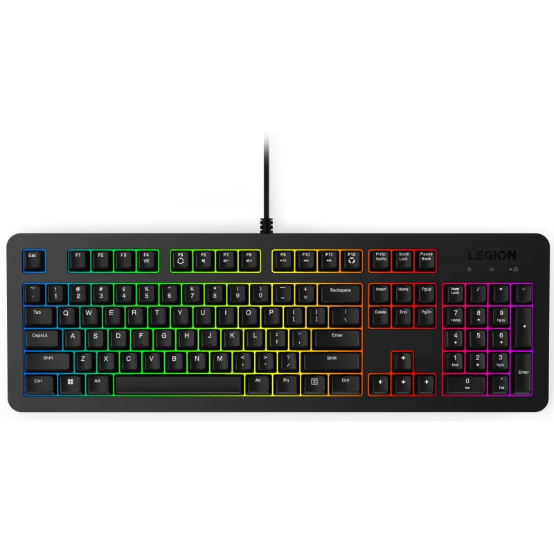 Clavier Gamer Filaire LENOVO LEGION K310 RGB AZERTY | Noir - Lenovo - photo 1