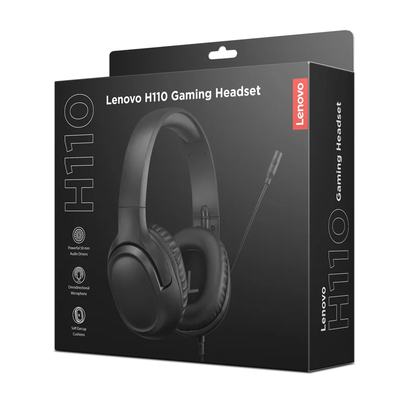 Casque Gamer Filaire Lenovo H110 / Noir - Lenovo - photo 8