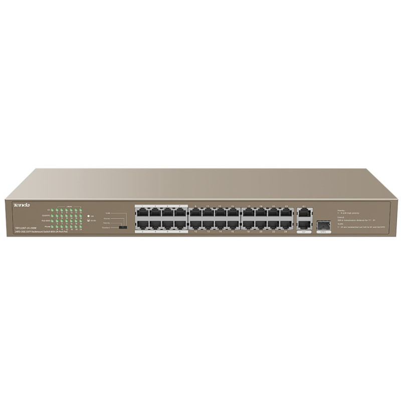 SWITCH 26 ports 24 ports PoE à 250W + 2 GIGABYTE / 1 SFP - Gigabyte - photo 1