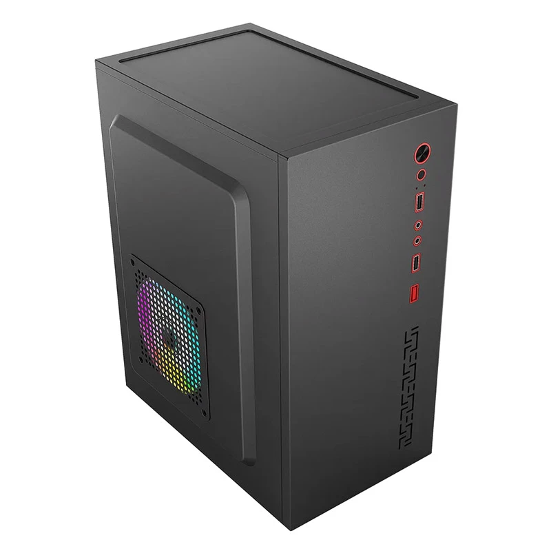 Boîtier Simple M-ATX / Noir - photo 4