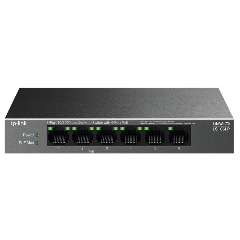 Switch de bureau 6 ports 10/100Mbps - TP-Link Omada - TP-Link - photo 1