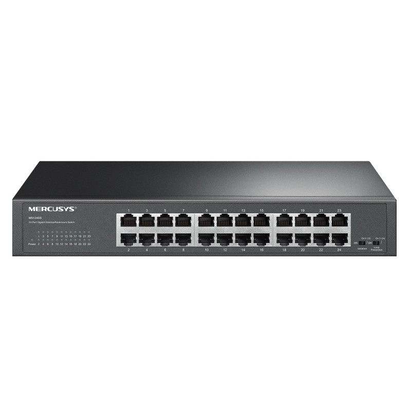 Switch de bureau/rackable MERCUSYS 24 ports Gigabit - photo 1
