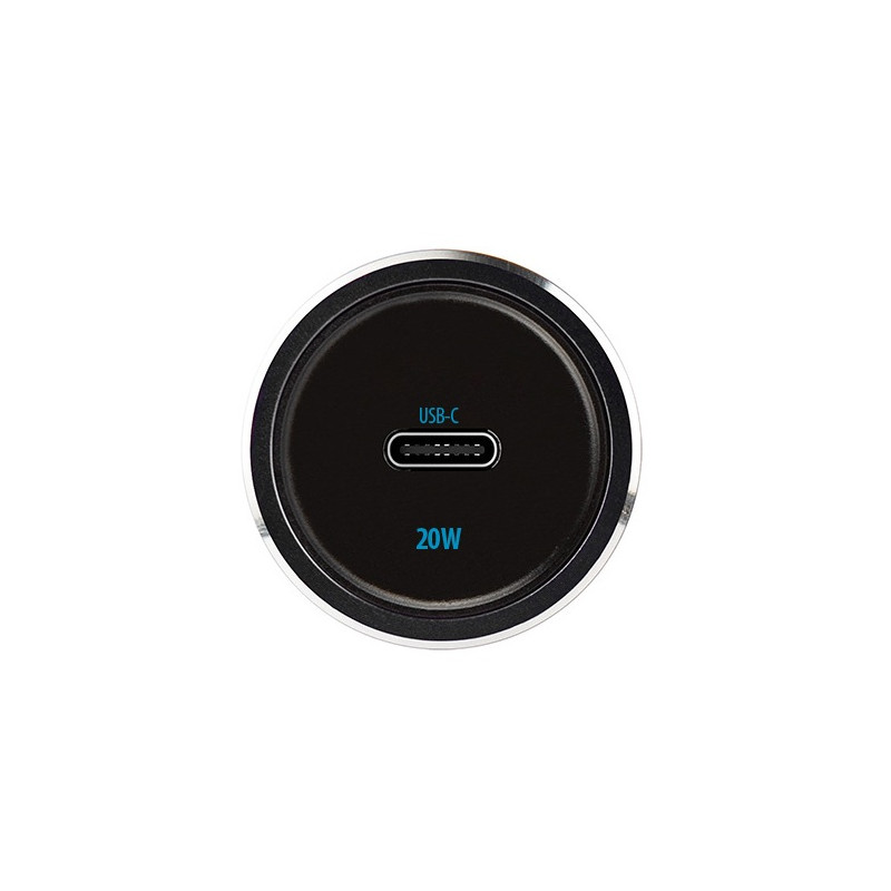 Chargeur de voiture Forever CC-06 PD QC 1x USB-C 20W / Noir - photo 3