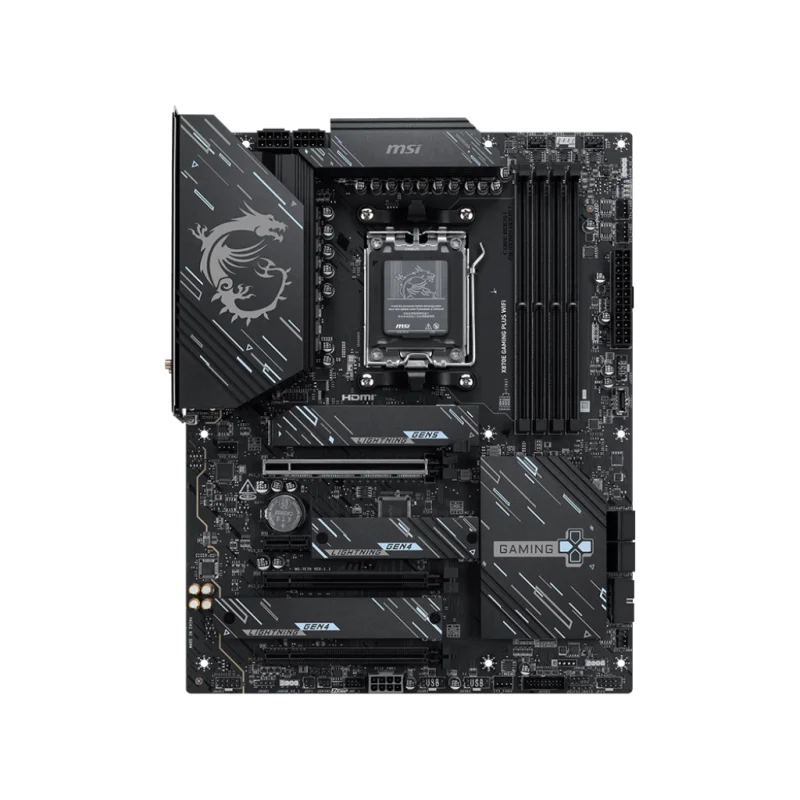 Carte mère MSI X870E GAMING PLUS WIFI / ATX / AM5 / DDR5 - MSI - photo 2