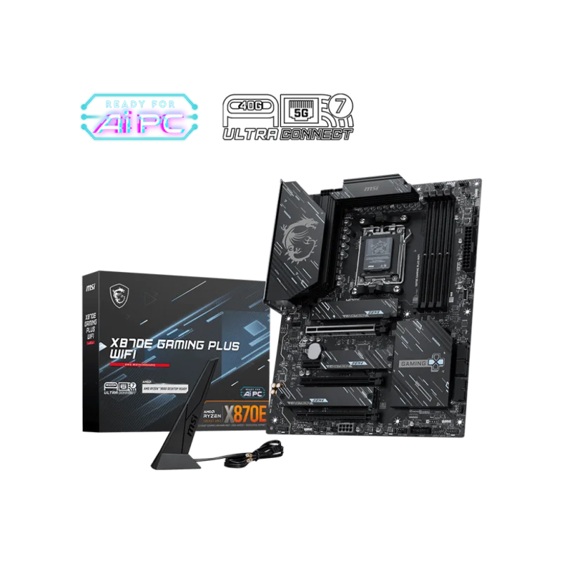 Carte mère MSI X870E GAMING PLUS WIFI / ATX / AM5 / DDR5 - MSI - photo 4