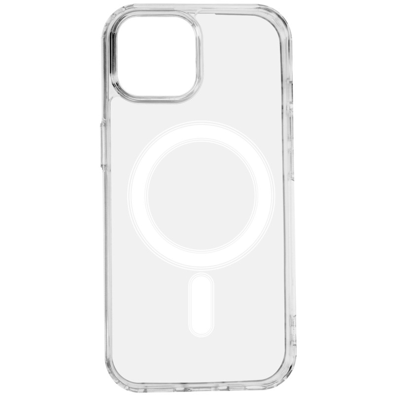 Coque antichoc Mag 1,5 mm pour iPhone 15 6,1" transparente grand trou - photo 2