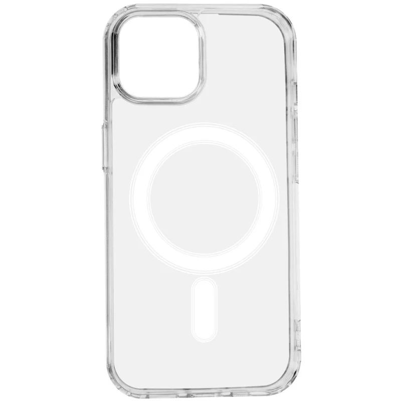 Coque antichoc Mag 1,5 mm pour iPhone 15 6,1" transparente grand trou - photo 2