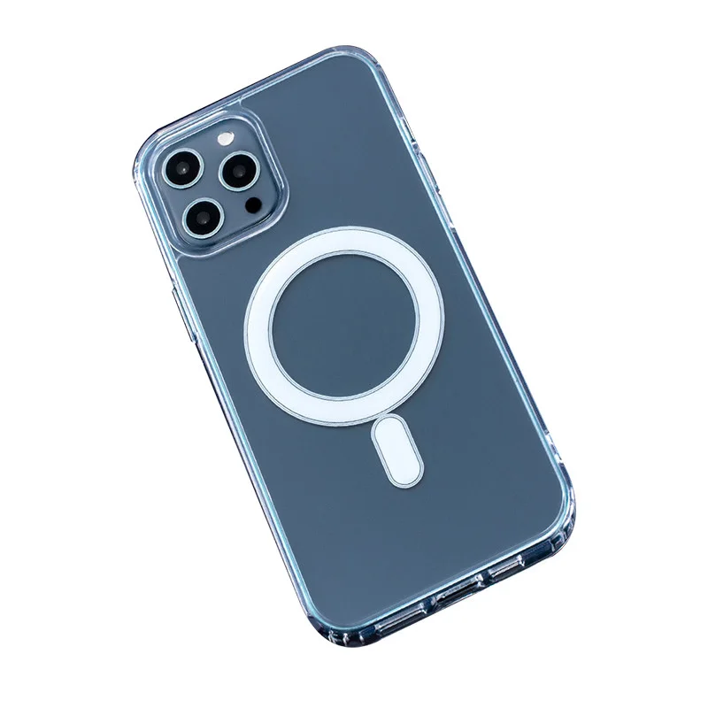 Coque antichoc Mag 1,5 mm pour iPhone 15 6,1" transparente grand trou - photo 4