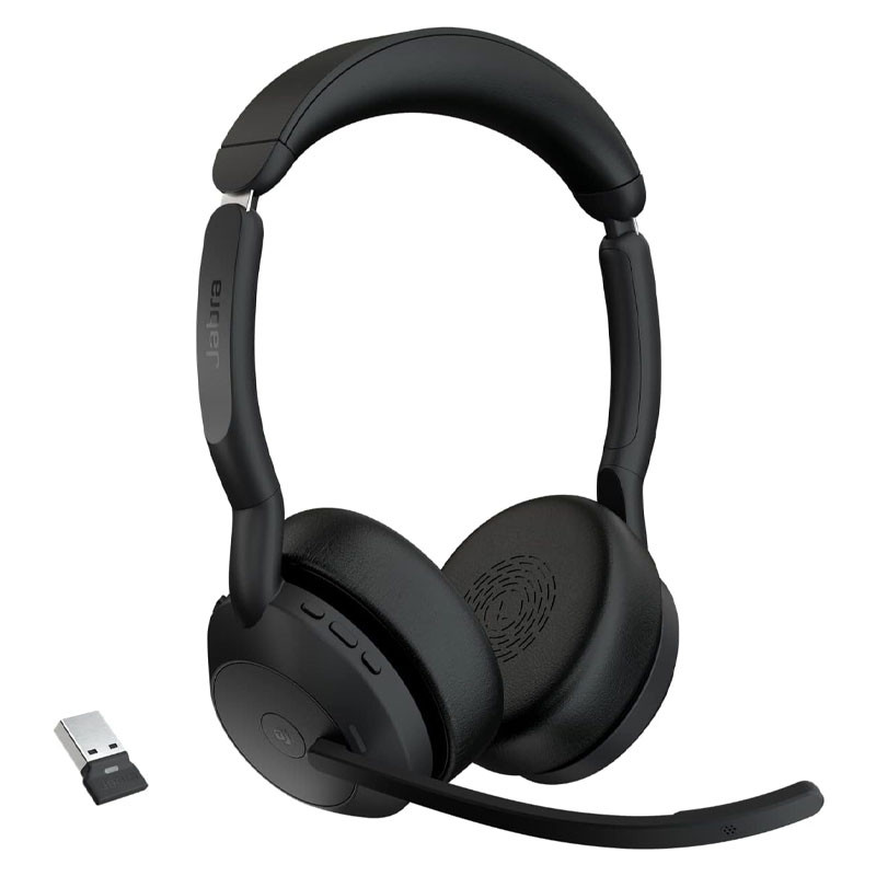 Micro Casque Sans Fil JABRA EVOLVE2 55 USB-A / Noir - photo 1