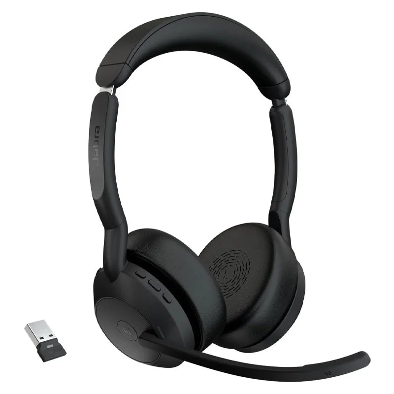 Micro Casque Sans Fil JABRA EVOLVE2 55 USB-A / Noir - photo 1