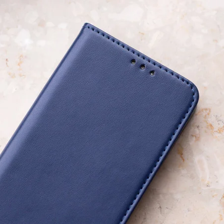 Smart Magnetic case pour iPhone 16 Pro Max 6,9" / Bleu Marine - photo 6