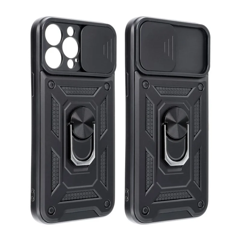 Étui Defender Slide pour iPhone 16 Pro Max 6,9" / Noir