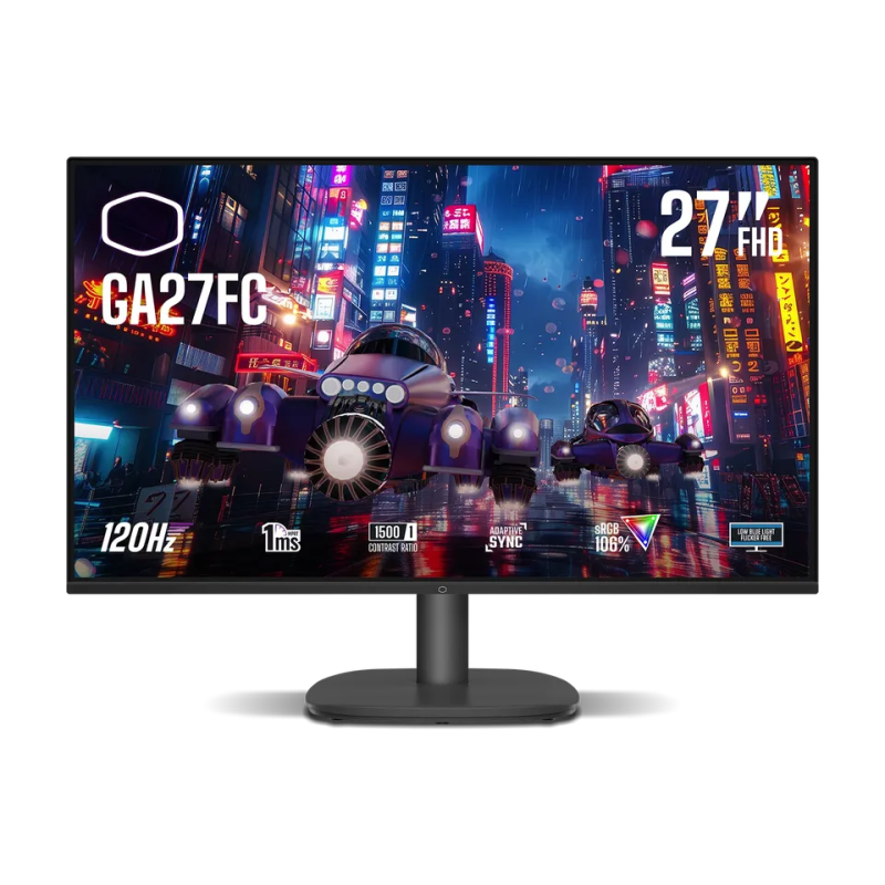Écran Gaming Cooler Master GA27FC 27" Full HD IPS / 120 Hz / Noir - photo 1