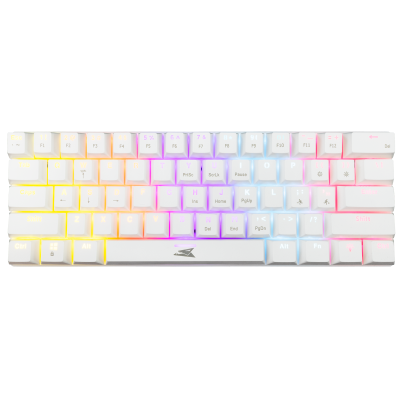 Clavier mécanique Baracuda BGK-03221W DOLPHIN White / Blue Switch - photo 1