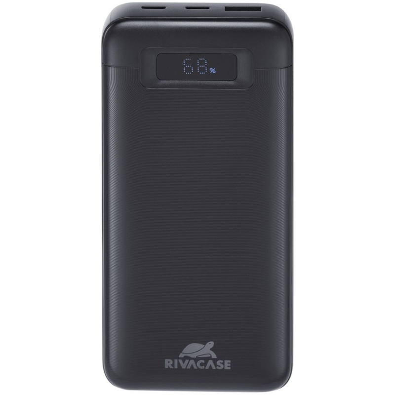 Power Bank RivaCase 20000 mAh Charge Ultra Rapide PD 65W / Noir - photo 1