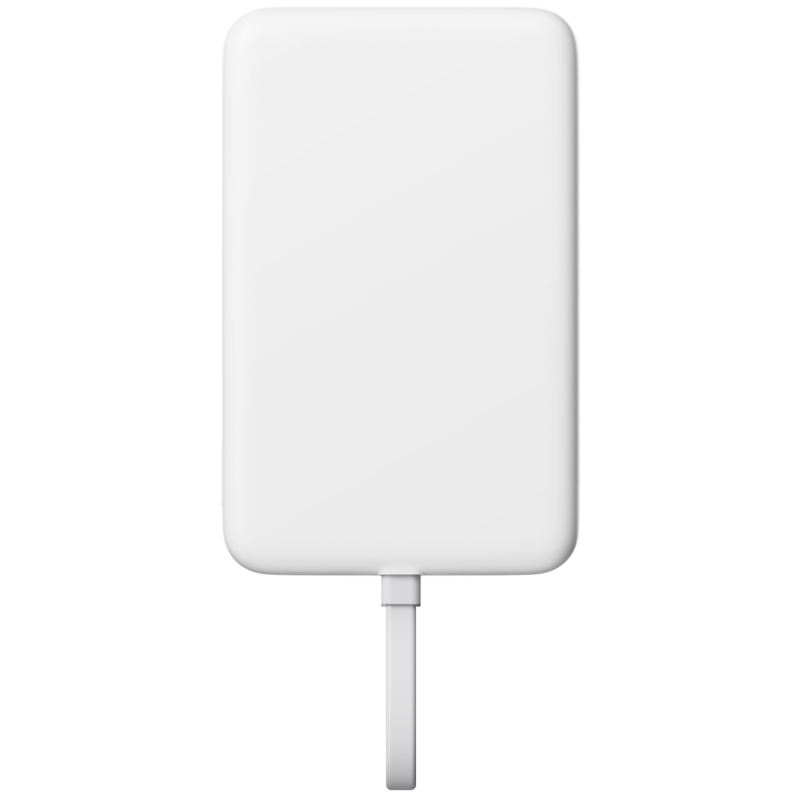 Power Bank Magnétique Xiaomi 10 000 mAh / 33W Câble intégré / Blanc - Xiaomi - photo 4