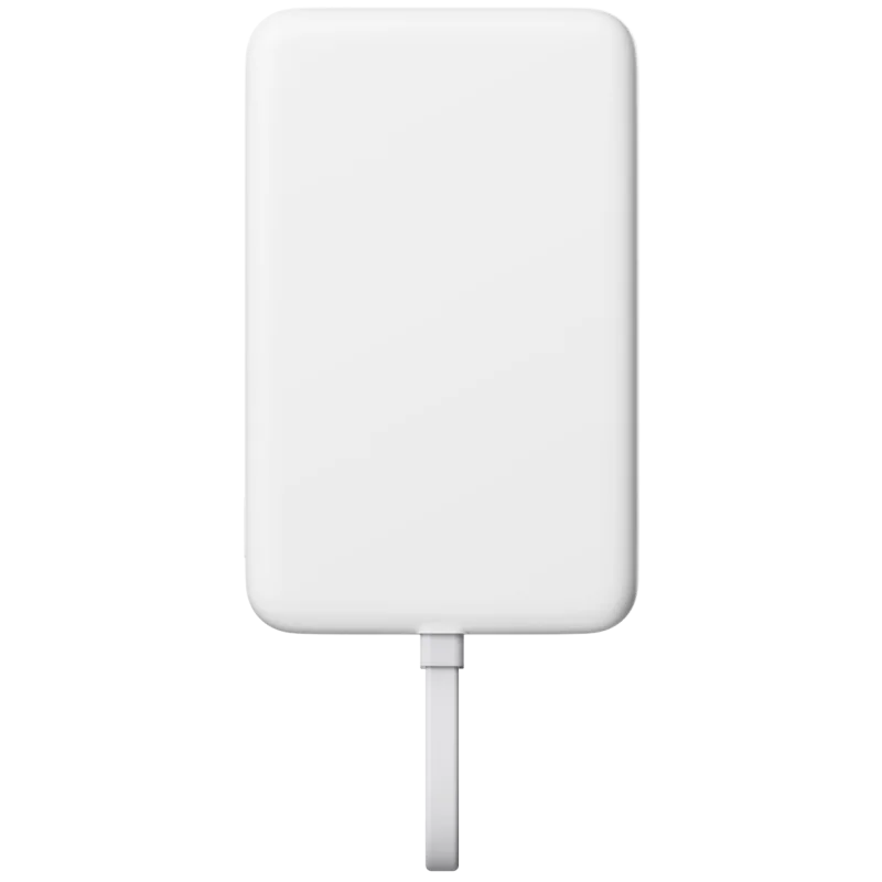 Power Bank Magnétique Xiaomi 10 000 mAh / 33W Câble intégré / Blanc - Xiaomi - photo 4