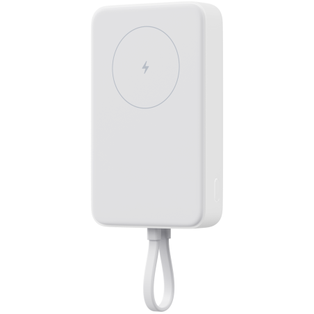 Power Bank Magnétique Xiaomi 10 000 mAh / 33W Câble intégré / Blanc - Xiaomi - photo 8
