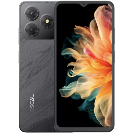 Smartphone OSCAL FLAT 2 | 4+8G/128G | NOIR - photo 3