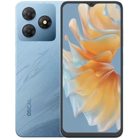 Smartphone OSCAL FLAT 2 | 4+8G/128G | Bleu - photo 4