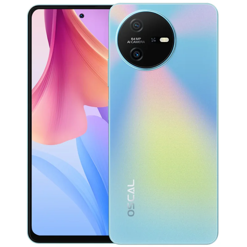 Smartphone OSCAL Tiger 12 | 8+8G/128G | Bleu