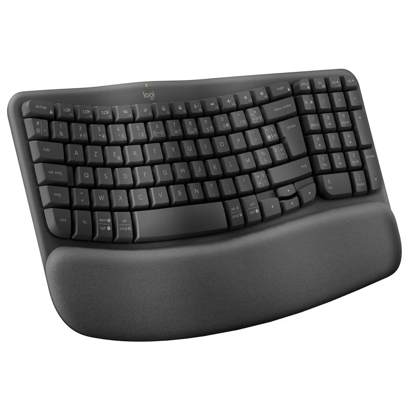 Clavier Sans Fil LOGITECH Ergonomique Wave Keys / Noir - Logitech - photo 2