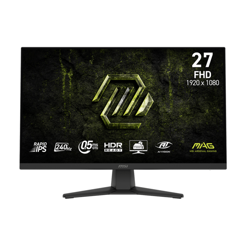 Écran Gaming MSI MAG 272F X24 27" Full HD IPS / 240 Hz / Noir - MSI - photo 1