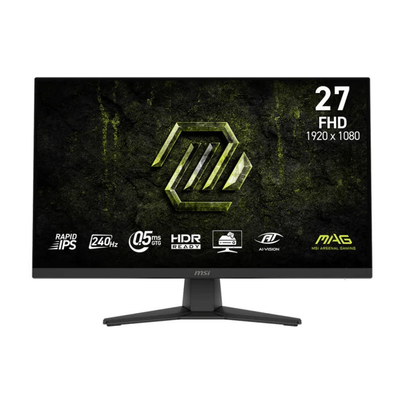 Écran Gaming MSI MAG 272F X24 27" Full HD IPS / 240 Hz / Noir - MSI - photo 1