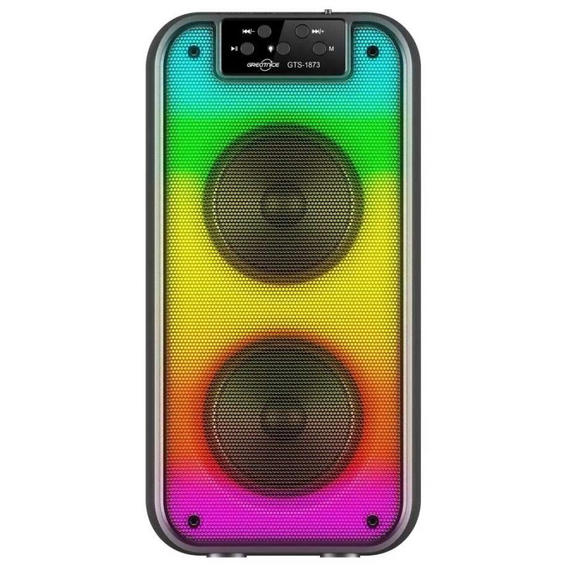 Haut-Parleur GTS-1873 RGB / 4'' / 10W / Noir - photo 1