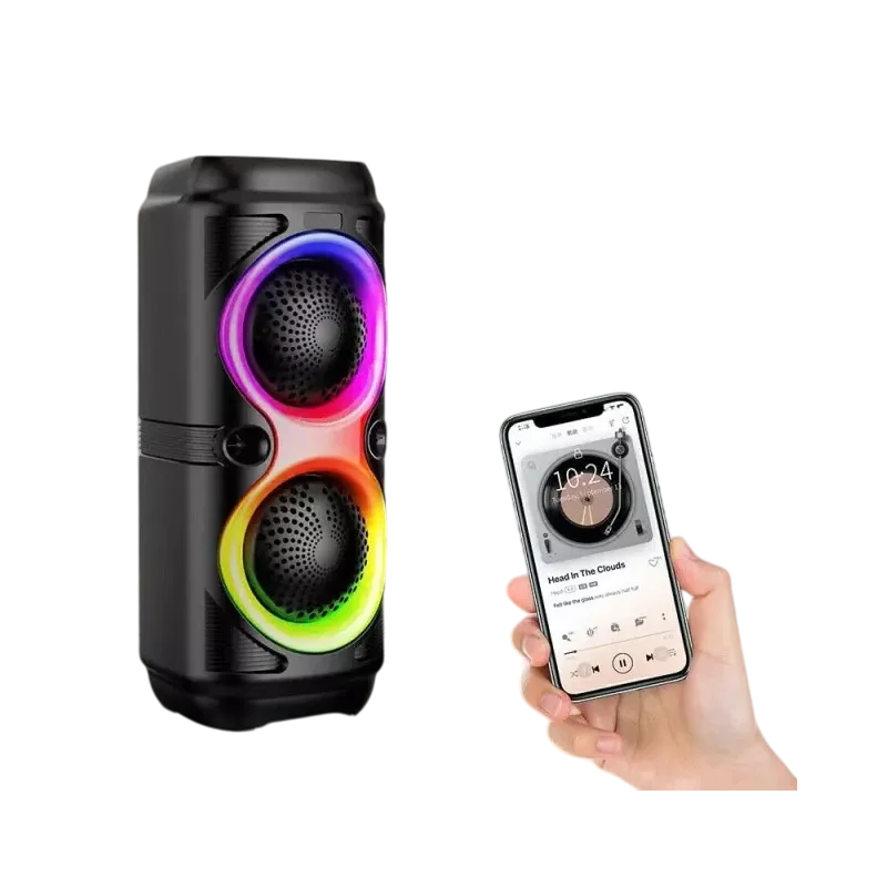 Haut-parleur Super grande Mega Extra / RGB / 10W / Noir - photo 3