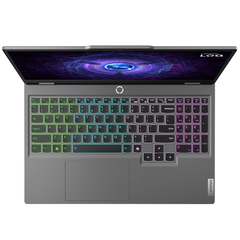 Pc Portable Gamer Lenovo LOQ 15IAX9 / i5-12600HX / RTX 3050 6G / 8 Go DDR5 / 512 Go SSD / Windows 11 / Gris Avec Souris Gaming SteelSeries Prime+ Noir Offerte - SteelSeries - photo 3