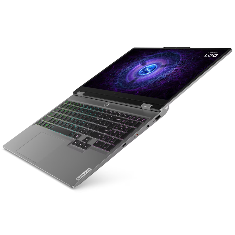 Pc Portable Gamer Lenovo LOQ 15IAX9 / i5-12600HX / RTX 3050 6G / 8 Go DDR5 / 512 Go SSD / Windows 11 / Gris Avec Souris Gaming SteelSeries Prime+ Noir Offerte - SteelSeries - photo 4