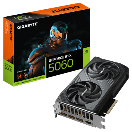 Carte graphique Gigabyte GeForce RTX 5060 WINDFORCE OC / 8 Go GDDR7 - Gigabyte - photo 5