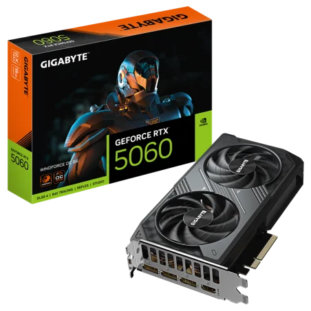Carte graphique Gigabyte GeForce RTX 5060 WINDFORCE OC / 8 Go GDDR7 - Gigabyte - photo 5