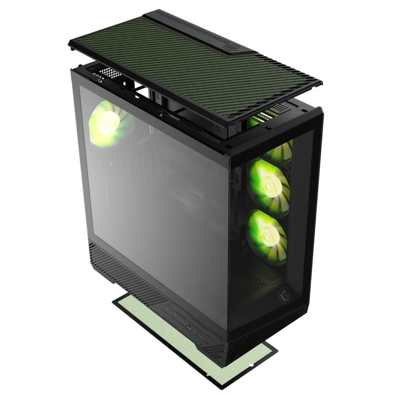 Boîtier Gaming Moyen Tour MSI MAG PANO 130R PZ / Noir - MSI - photo 3