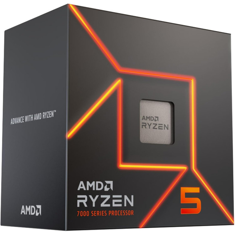 Processeur AMD Ryzen 5 7600 AM5 MPK ( + VENTI) - AMD - photo 2