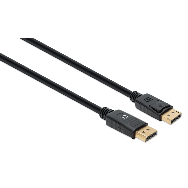 Câble DisplayPort 1.4 Mâle vers Mâle 8K@60Hz Manhattan / 3 M / Noir
