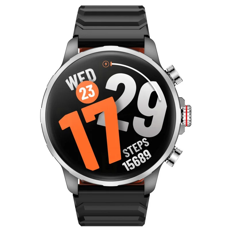 Montre Connectée KIESLECT CALLING WATCH KR 3 STEEL BLACK - photo 4