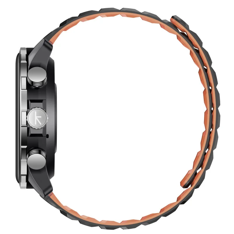 Montre Connectée KIESLECT CALLING WATCH KR 3 STEEL BLACK - photo 5