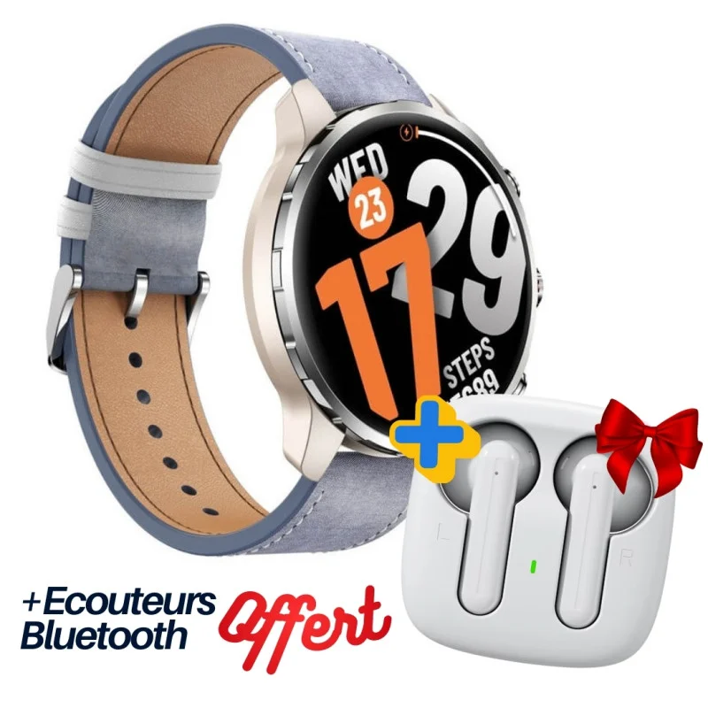 Montre Connectée KIESLECT CALLING WATCH KR 3 / Denim - photo 6