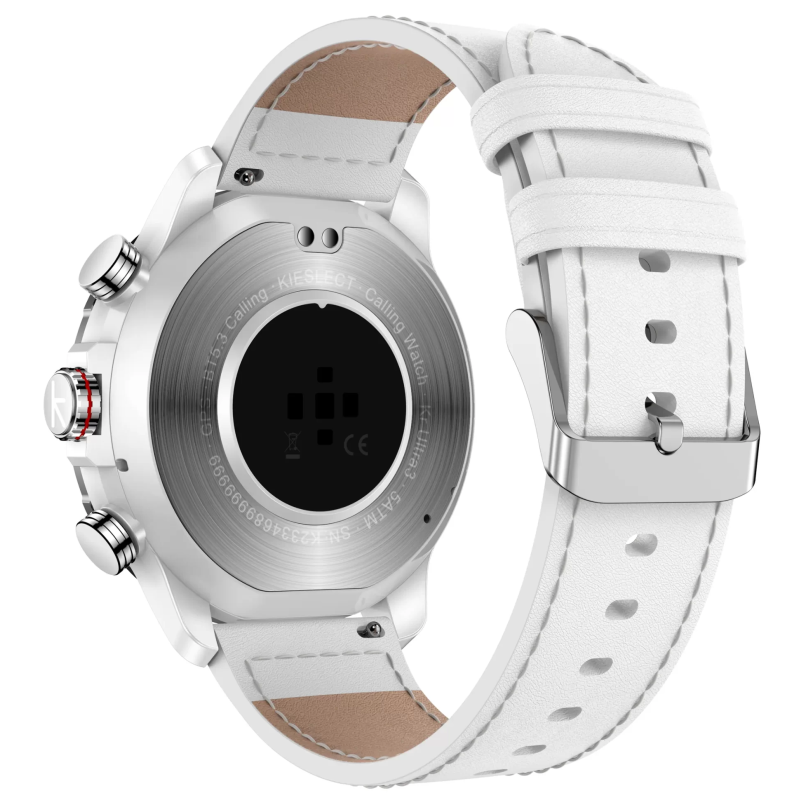 Montre Connectée KIESLECT CALLING WATCH KR 3 ICE WHITE ULTRA - photo 2
