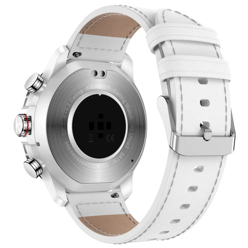 Montre Connectée KIESLECT CALLING WATCH KR 3 ICE WHITE ULTRA - photo 2