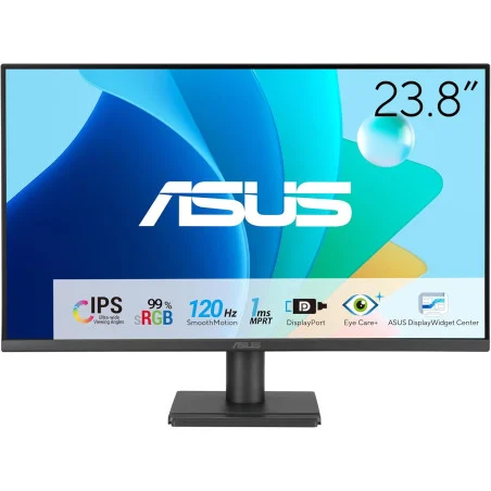 ECRAN GAMING ASUS 23.8" FHD 120Hz IPS 1ms HDMI/VGA/USB/USB-C + HAUT PARLEUR | NOIR - Asus - photo 6