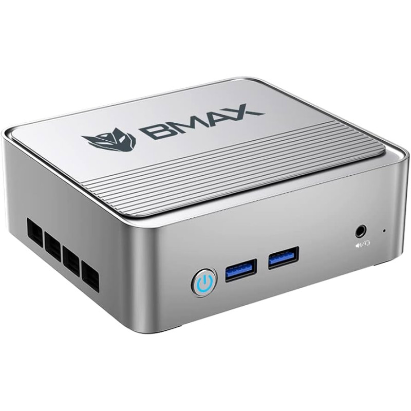 Mini Pc de bureau BMAX B3 / N5095 / 8 Go / 256 Go SSD / Windows 11 / Silver Avec Écran Samsung LS24D300G 24" LED Full HD IPS / 100 Hz - Samsung - photo 4