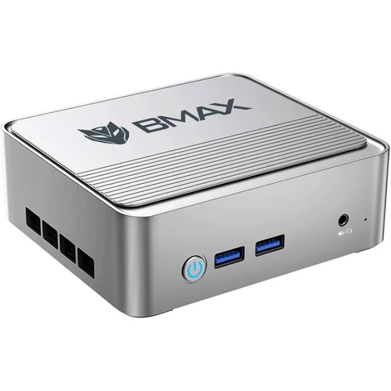 Mini Pc de bureau BMAX B3 / N5095 / 8 Go / 256 Go SSD / Windows 11 / Silver Avec Écran Samsung LS24D300G 24" LED Full HD IPS / 100 Hz - Samsung - photo 4