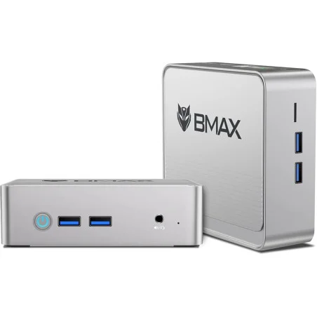 Mini Pc de bureau BMAX B3 / N5095 / 8 Go / 256 Go SSD / Windows 11 / Silver Avec Écran Samsung LS24D300G 24" LED Full HD IPS / 100 Hz - Samsung - photo 9